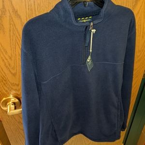 Club Room NWT Fleece Sweatshirt XL Navy Blue Men's